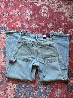 Vintage Tommy Hilfiger Light Blue Carpenter Jeans
